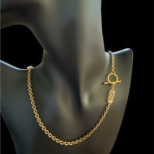 Dior Gold Chain Necklace